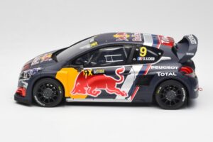 Peugeot 208 WRX #9 S. Loeb World RX of Belgium 2018 Otto 1:18 OT455 Смола — снимка 3 от 6
