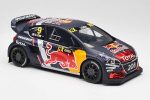 Peugeot 208 WRX #9 S. Loeb World RX of Belgium 2018 Otto 1:18 OT455 Смола — снимка 4 от 6