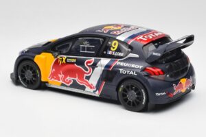 Peugeot 208 WRX #9 S. Loeb World RX of Belgium 2018 Otto 1:18 OT455 Смола — снимка 5 от 6