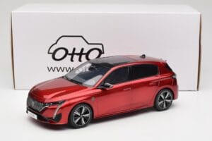 Peugeot 308 GT P5 Elixir Red Otto 1:18 OT1140 Смола — снимка 6 от 6
