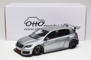 Peugeot 308 RC Artense Сив Otto 1:18 OT1055 Смола — снимка 6 от 6
