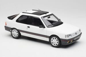 Peugeot 309 GTi Meije Бял Norev 1:18 184888 Метал — снимка 4 от 6