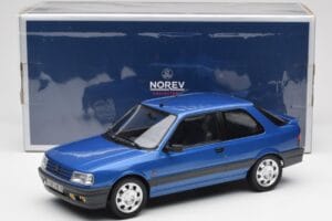 Peugeot 309 GTi16 Miami Син Norev 1:18 184881 Метал — снимка 6 от 6