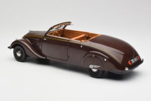 Peugeot 402 Eclipse Шоколад Norev 1:18 184873 Метал — снимка 9 от 12
