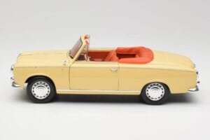 Peugeot 403 Кабриолет Пясъчно Жълт Solido 1:18 8165 Метал — снимка 4 от 8