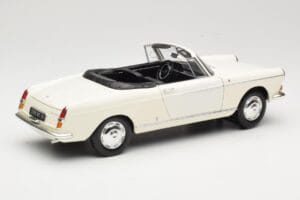 Peugeot 404 Кабриолет Бял Norev 1:18 184746 Метал — снимка 3 от 8