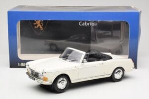 Peugeot 404 Кабриолет Бял Norev 1:18 184746 Метал — снимка 8 от 8