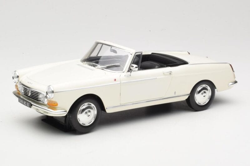 Peugeot 404 Кабриолет Бял Norev 1:18 184746 Метал