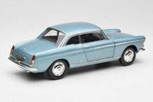Peugeot 404 Coupe Синьо Norev 1:18 184745 Метал — снимка 3 от 8