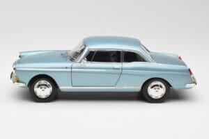 Peugeot 404 Coupe Синьо Norev 1:18 184745 Метал — снимка 4 от 8