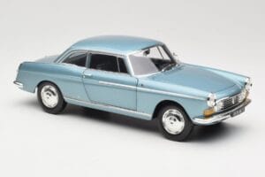Peugeot 404 Coupe Синьо Norev 1:18 184745 Метал — снимка 6 от 8