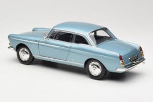 Peugeot 404 Coupe Синьо Norev 1:18 184745 Метал — снимка 7 от 8