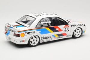 Peugeot 405 Mi16 #45 Team Peugeot Talbot Sport R. Gravett BTCC 1992 Otto 1:18 OT1141 Смола — снимка 2 от 6