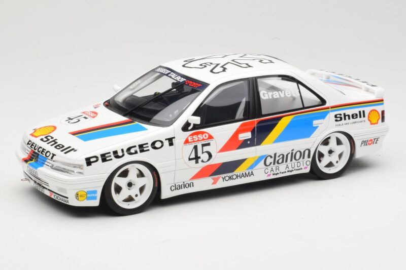 Peugeot 405 Mi16 #45 Team Peugeot Talbot Sport R. Gravett BTCC 1992 Otto 1:18 OT1141 Смола