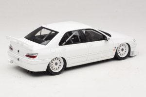 Peugeot 406 by Khyzyl Saleem Бял Otto 1:18 OT1284 Смола — снимка 2 от 6