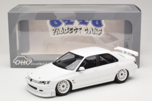 Peugeot 406 by Khyzyl Saleem Бял Otto 1:18 OT1284 Смола — снимка 6 от 6