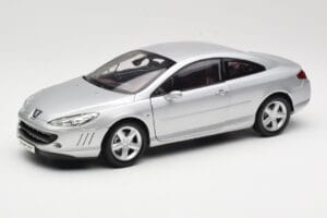 Peugeot 407 Coupe Сребрист Norev 1:18 184747 Метал