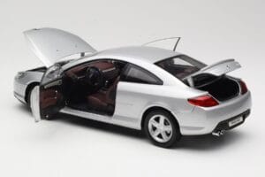 Peugeot 407 Coupe Сребрист Norev 1:18 184747 Метал — снимка 5 от 8