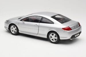 Peugeot 407 Coupe Сребрист Norev 1:18 184747 Метал — снимка 7 от 8