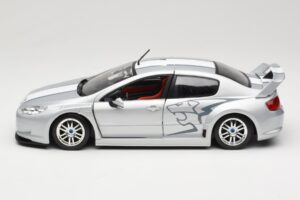 Peugeot 407 Racing Сребрист Solido 1:18 90642 Метал — снимка 4 от 8