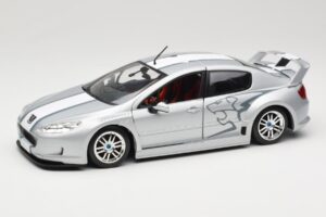 Peugeot 407 Racing Сребрист Solido 1:18 90642 Метал