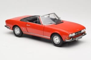 Peugeot 504 Кабриолет Червен Norev 1:18 184754 Метал — снимка 6 от 8