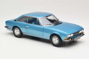 Peugeot 504 Coupe Синьо Norev 1:18 184755 Метал — снимка 6 от 8
