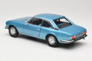 Peugeot 504 Coupe Синьо Norev 1:18 184755 Метал — снимка 7 от 8