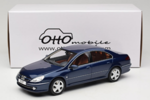 Peugeot 607 Phase II 3.0 V6 Син Otto 1:18 OT485 Смола — снимка 6 от 6