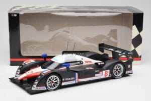 Peugeot 908 HDi LMP1 #8 S. Sarrazin / P. Lamy / S. Bourdais 24 Hours of Le Mans 2nd 2007 Minichamps 1:18 150071208 Метал — снимка 6 от 6