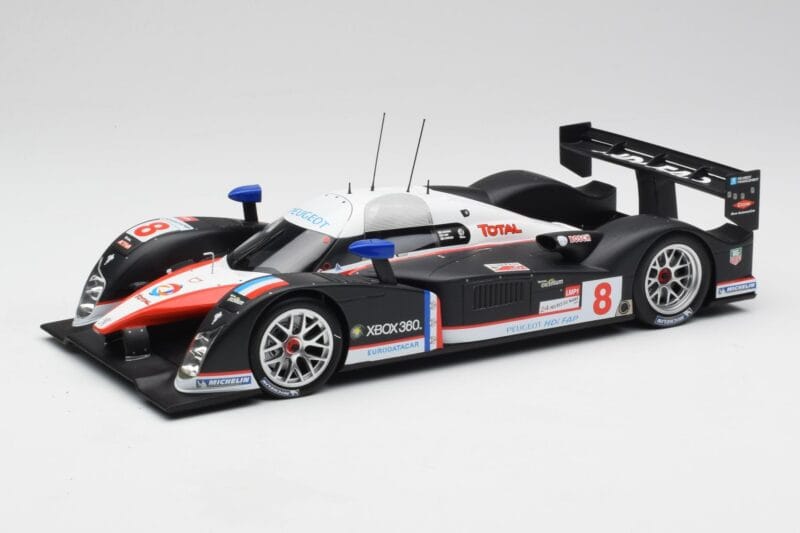 Peugeot 908 HDi LMP1 #8 S. Sarrazin / P. Lamy / S. Bourdais 24 Hours of Le Mans 2nd 2007 Minichamps 1:18 150071208 Метал