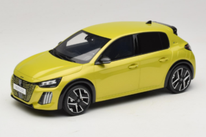 Peugeot E-208 GT Jaune Agueda Otto 1:18 OT1164 Смола