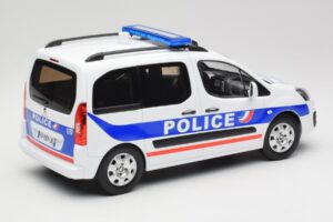 Peugeot Partner Police Син Norev 1:18 184891 Метал — снимка 2 от 6