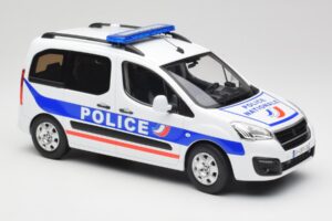 Peugeot Partner Police Син Norev 1:18 184891 Метал — снимка 4 от 6