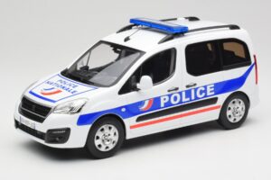 Peugeot Partner Police Син Norev 1:18 184891 Метал