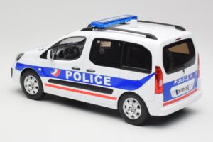 Peugeot Partner Police Син Norev 1:18 184891 Метал — снимка 5 от 6