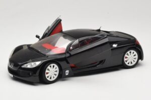 Peugeot RC Pique Черен Solido 1:18 8147 Метал — снимка 2 от 8