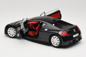 Peugeot RC Pique Черен Solido 1:18 8147 Метал — снимка 5 от 8
