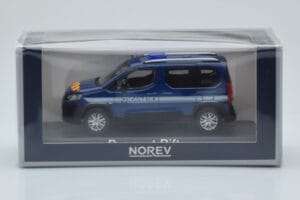 Peugeot Rifter Gendarmerie Otremer Син Norev 1:43 479064 Метал — снимка 4 от 4