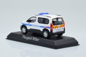 Peugeot Rifter Police Municipale Бял Norev 1:43 479067 Метал — снимка 3 от 4