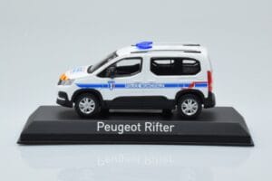 Peugeot Rifter Police Municipale Бял Norev 1:43 479067 Метал