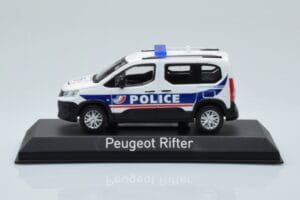 Peugeot Rifter Police Nationale Бял Norev 1:43 479065 Метал