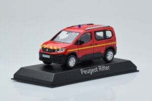 Peugeot Rifter Pompiers Червен Norev 1:43 479069 Метал — снимка 2 от 4