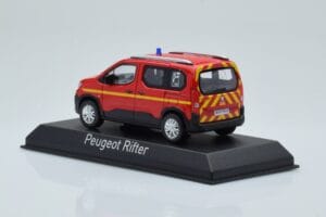 Peugeot Rifter Pompiers Червен Norev 1:43 479069 Метал — снимка 3 от 4