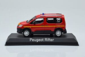 Peugeot Rifter Pompiers Червен Norev 1:43 479069 Метал
