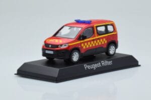 Peugeot Rifter Sapeurs Pompiers Червен Norev 1:43 479071 Метал — снимка 2 от 4
