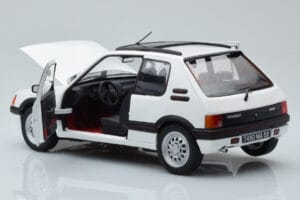Peugeot 205 GTi 1.6 Бял Norev 1:18 184849 Метал — снимка 5 от 8