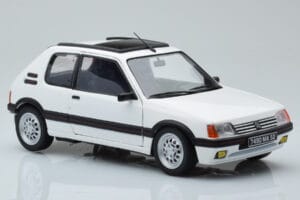 Peugeot 205 GTi 1.6 Бял Norev 1:18 184849 Метал — снимка 6 от 8