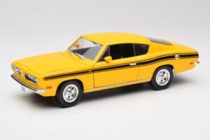Plymouth Barracuda Жълт Road Legends 1:18 92178 Метал
