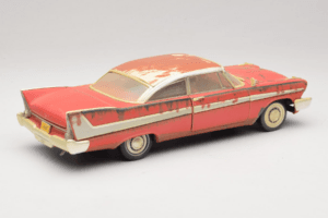 Plymouth Fury Червен Christine Мръсна Версия Auto World 1:18 AWSS119/06 Метал — снимка 3 от 8